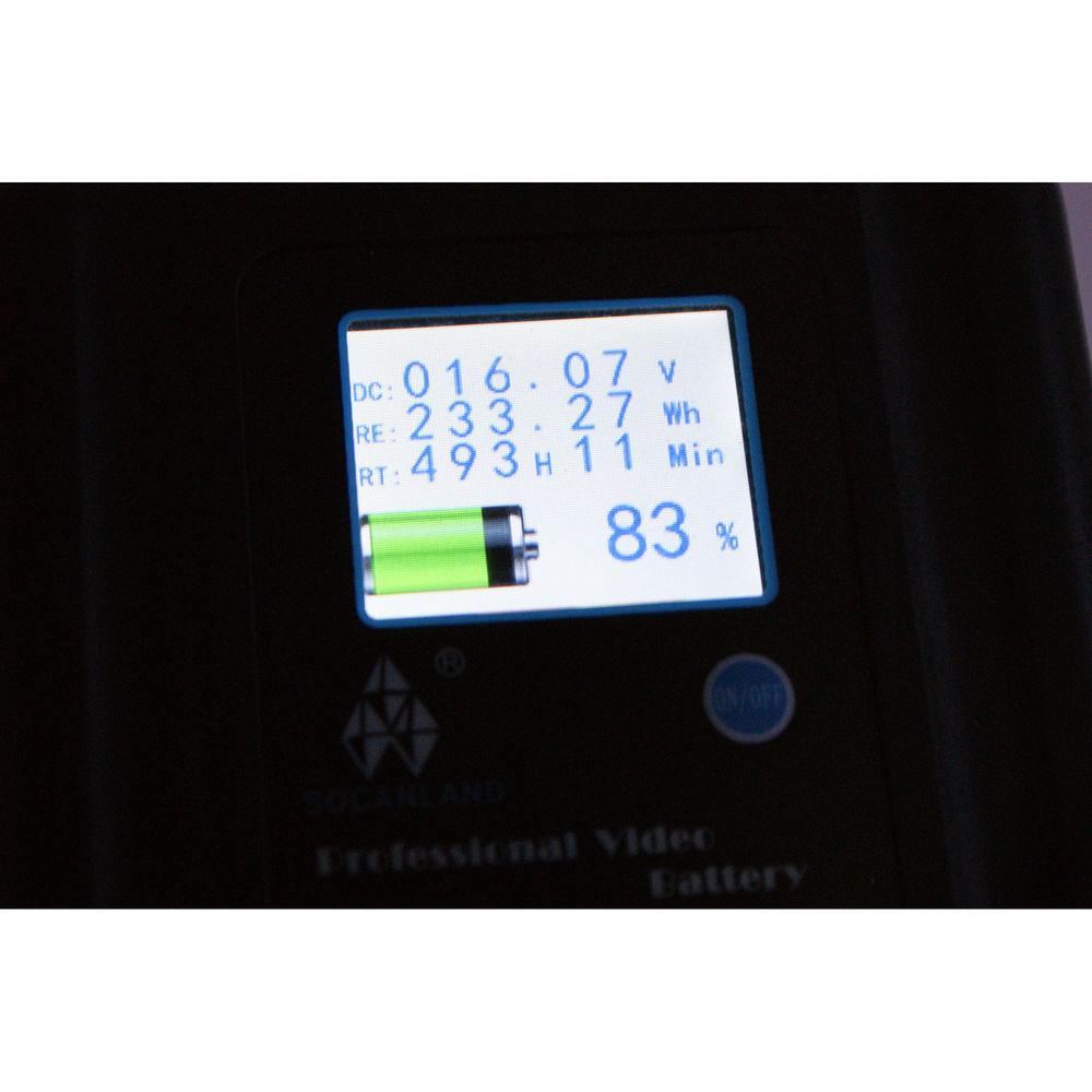 Intellytech Socanland 280Wh Lithium-Ion Battery with Anton Bauer Mount