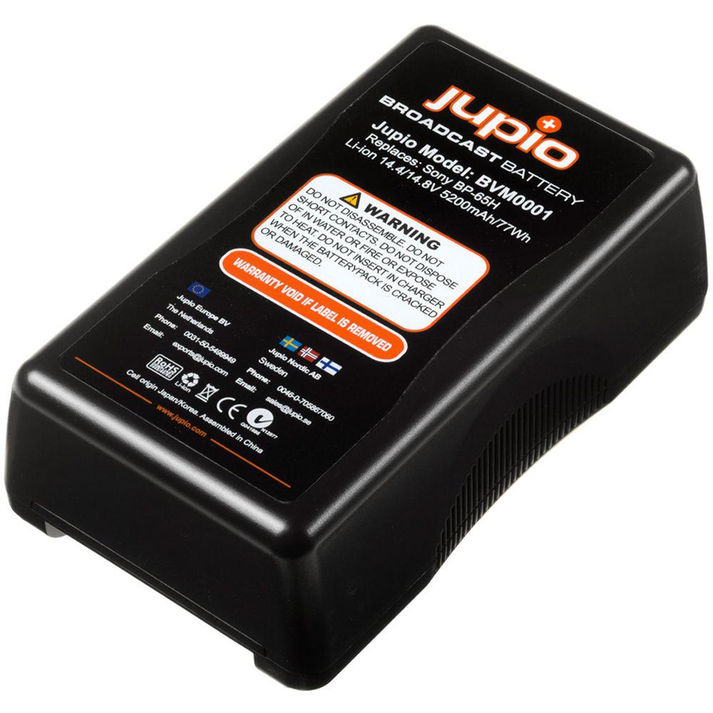 Jupio 5200mAh 14.4V Replacement Broadcast Battery for V-Mount Battery, Jupio, 5200mAh, 14.4V, Replacement, Broadcast, Battery, V-Mount, Battery
