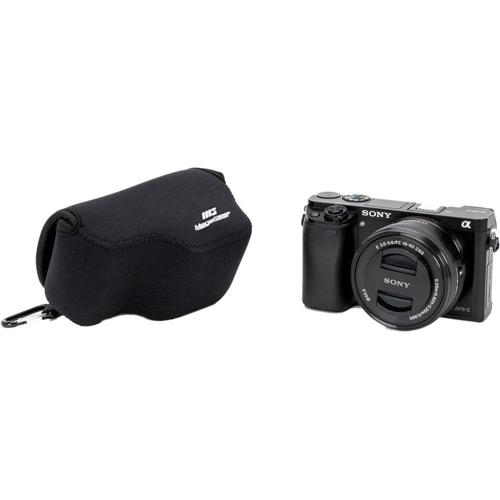 MegaGear Ever Ready Case for Sony A6000 A6300 with 16-50mm Lens