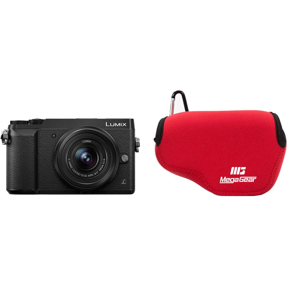 MegaGear Ultra-Light Neoprene Camera Case for LUMIX DMC-GX85K with 12-32mm