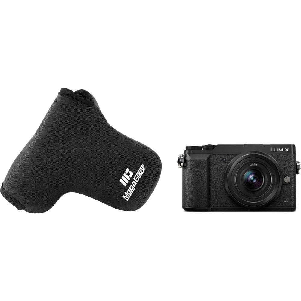 MegaGear Ultra-Light Neoprene Camera Case for LUMIX DMC-GX85K with 14-140mm