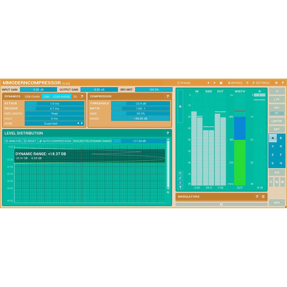 MeldaProduction MModernCompressor - Dynamics Plug-In