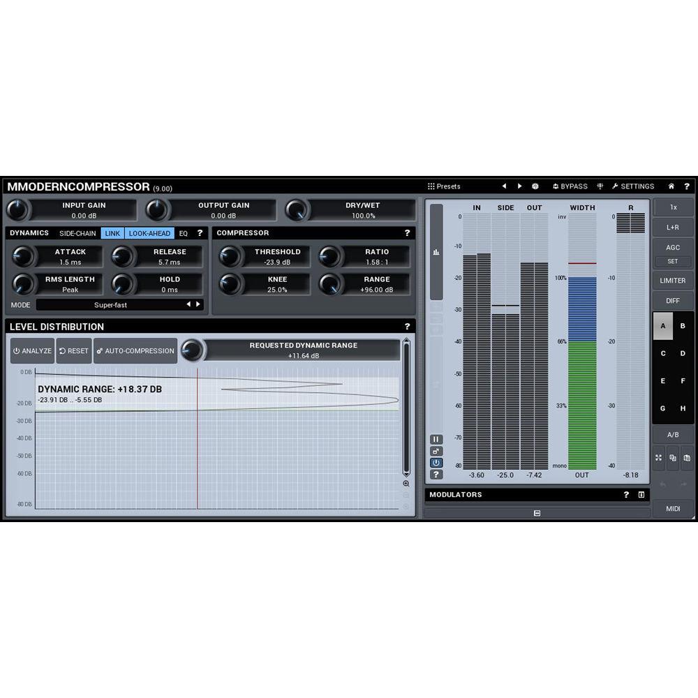 MeldaProduction MModernCompressor - Dynamics Plug-In