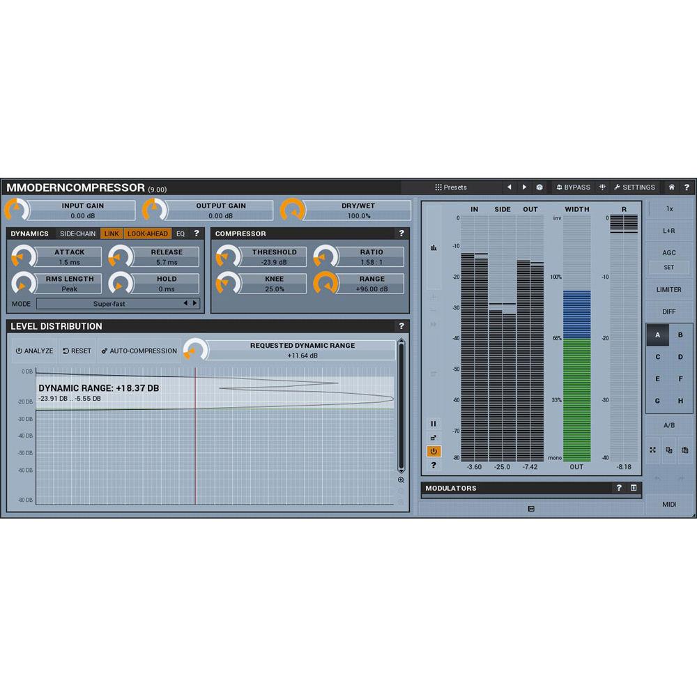 MeldaProduction MModernCompressor - Dynamics Plug-In