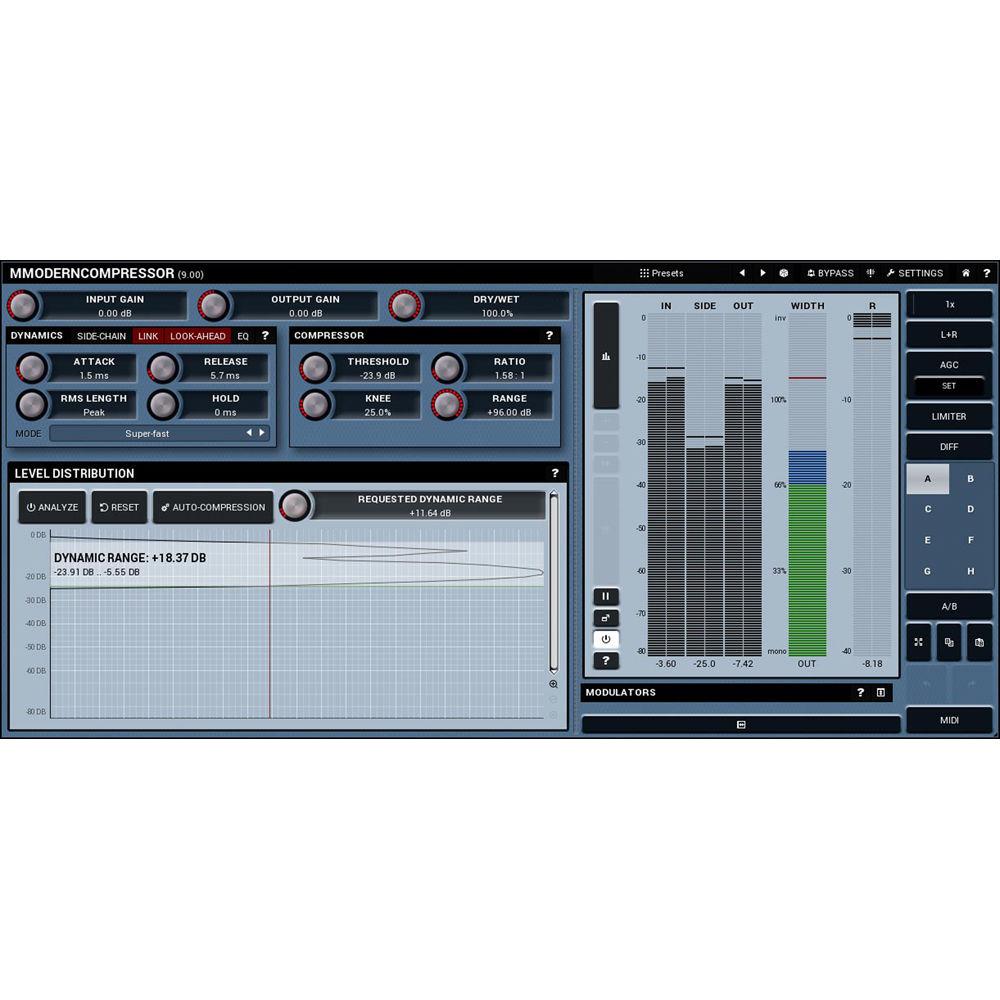MeldaProduction MModernCompressor - Dynamics Plug-In