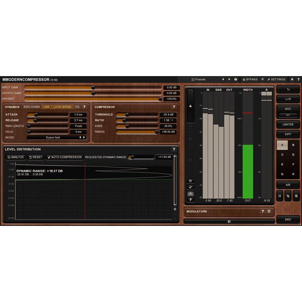 MeldaProduction MModernCompressor - Dynamics Plug-In