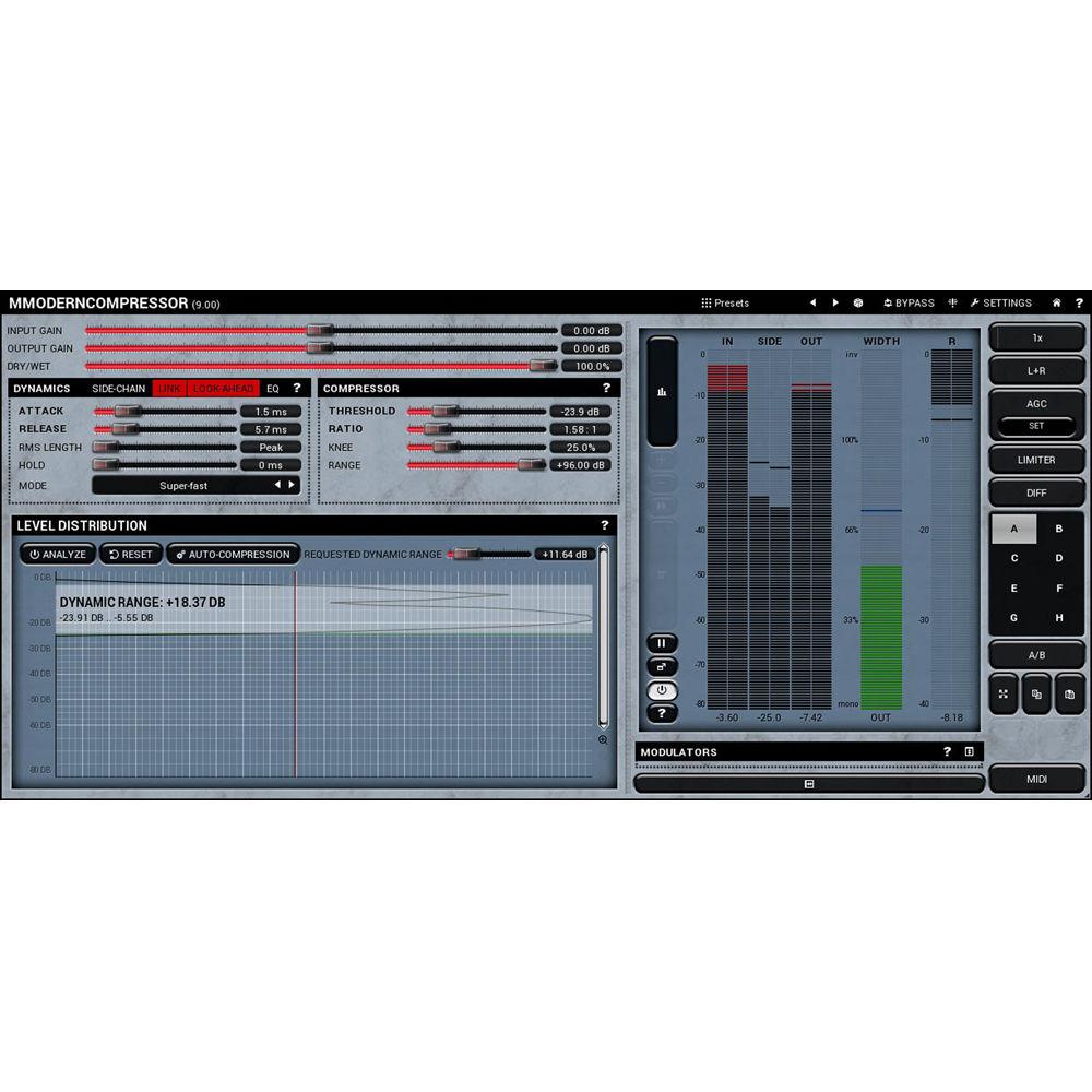 MeldaProduction MModernCompressor - Dynamics Plug-In