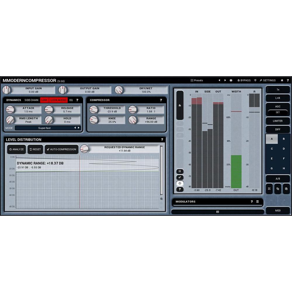 MeldaProduction MModernCompressor - Dynamics Plug-In