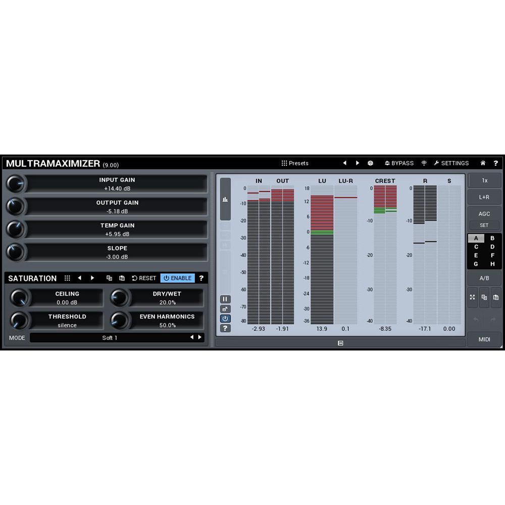 MeldaProduction MUltraMaximizer - Loudness Maximizer Plug-In