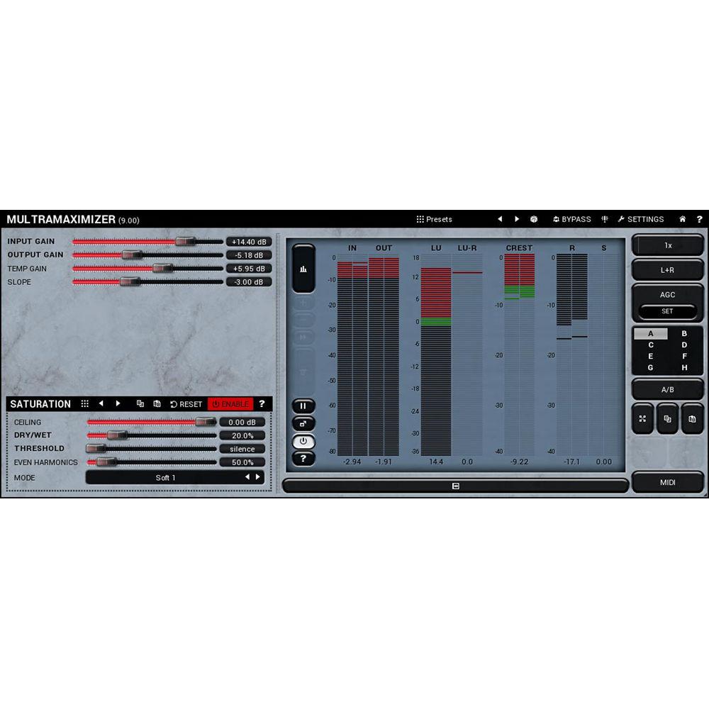 MeldaProduction MUltraMaximizer - Loudness Maximizer Plug-In