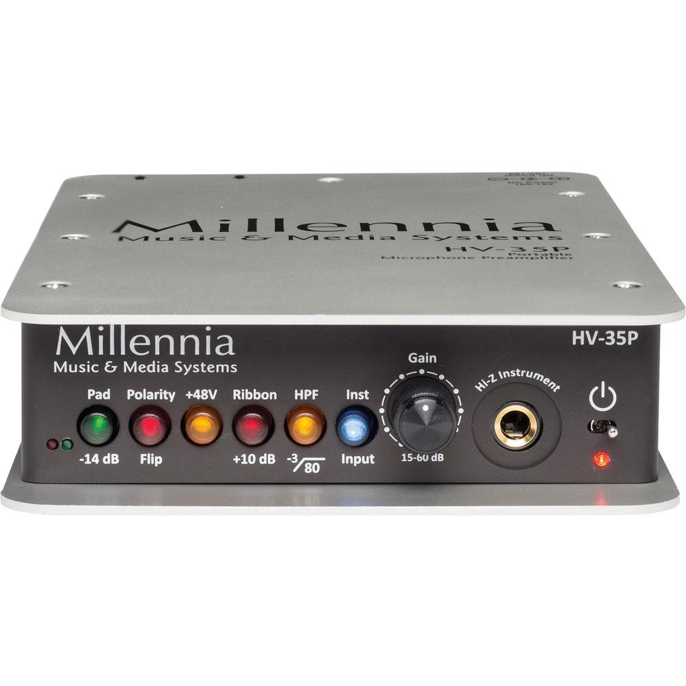Millennia HV-35P Portable Microphone and Instrument Preamplifier