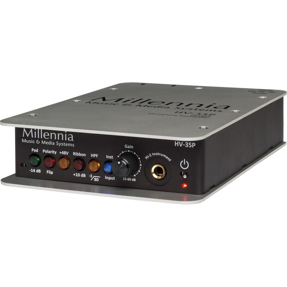 Millennia HV-35P Portable Microphone and Instrument Preamplifier