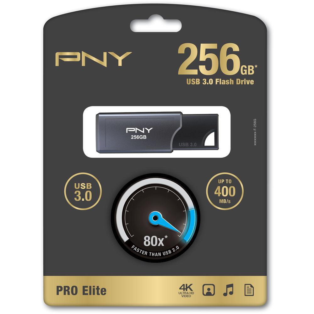 PNY Technologies 256GB PRO Elite USB 3.0 Flash Drive