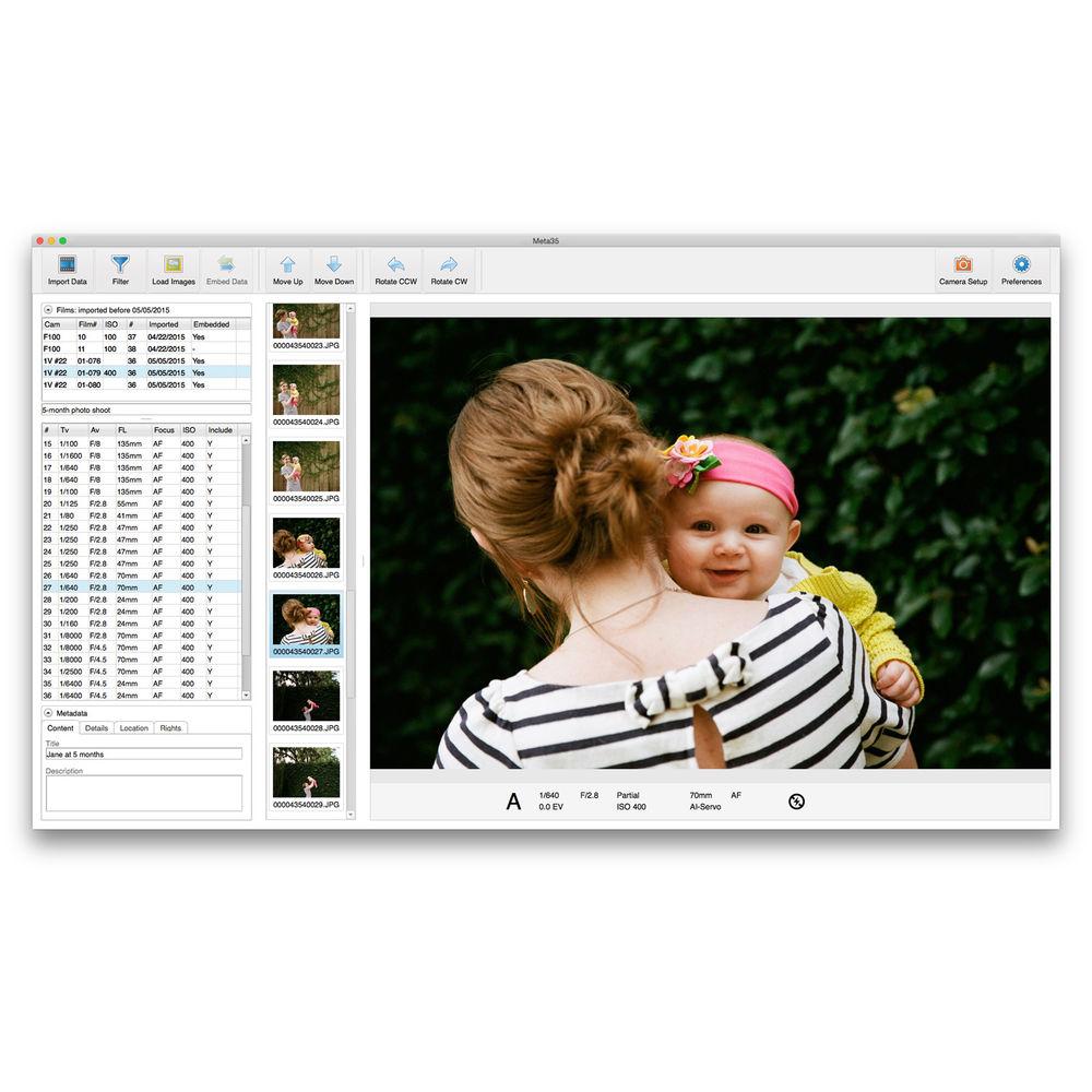 Promote Systems Meta35 Metadata Module for Nikon Film Cameras