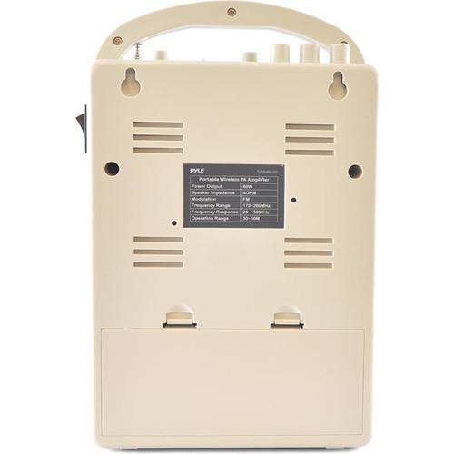 Pyle Pro 60W Portable Bluetooth Karaoke PA Speaker, Amplifier, & Microphone System