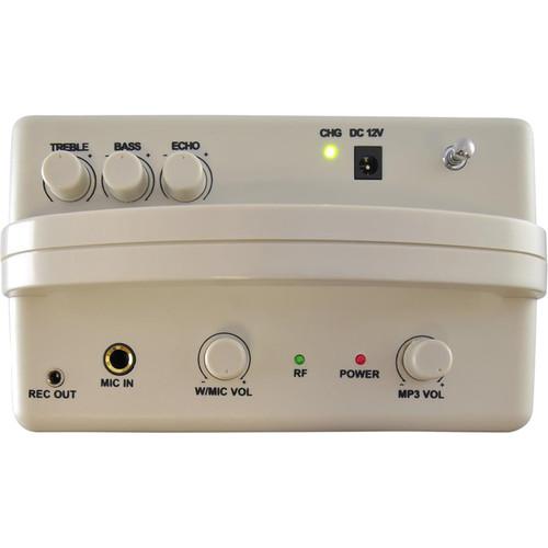 Pyle Pro 60W Portable Bluetooth Karaoke PA Speaker, Amplifier, & Microphone System