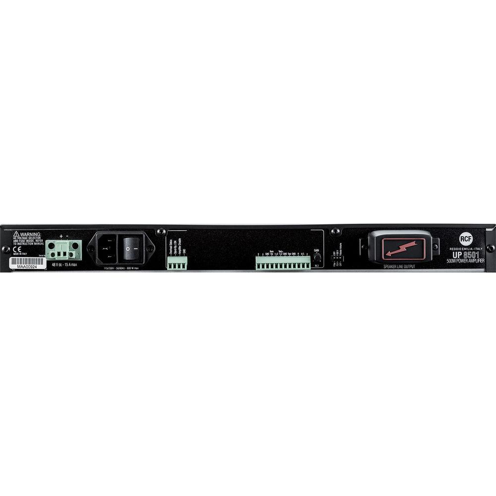 RCF 8000 Series UP 8501 Power Amplifier