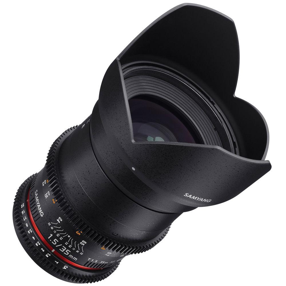 Samyang 35mm T1.5 VDSLRII Cine Lens for Canon EF Mount
