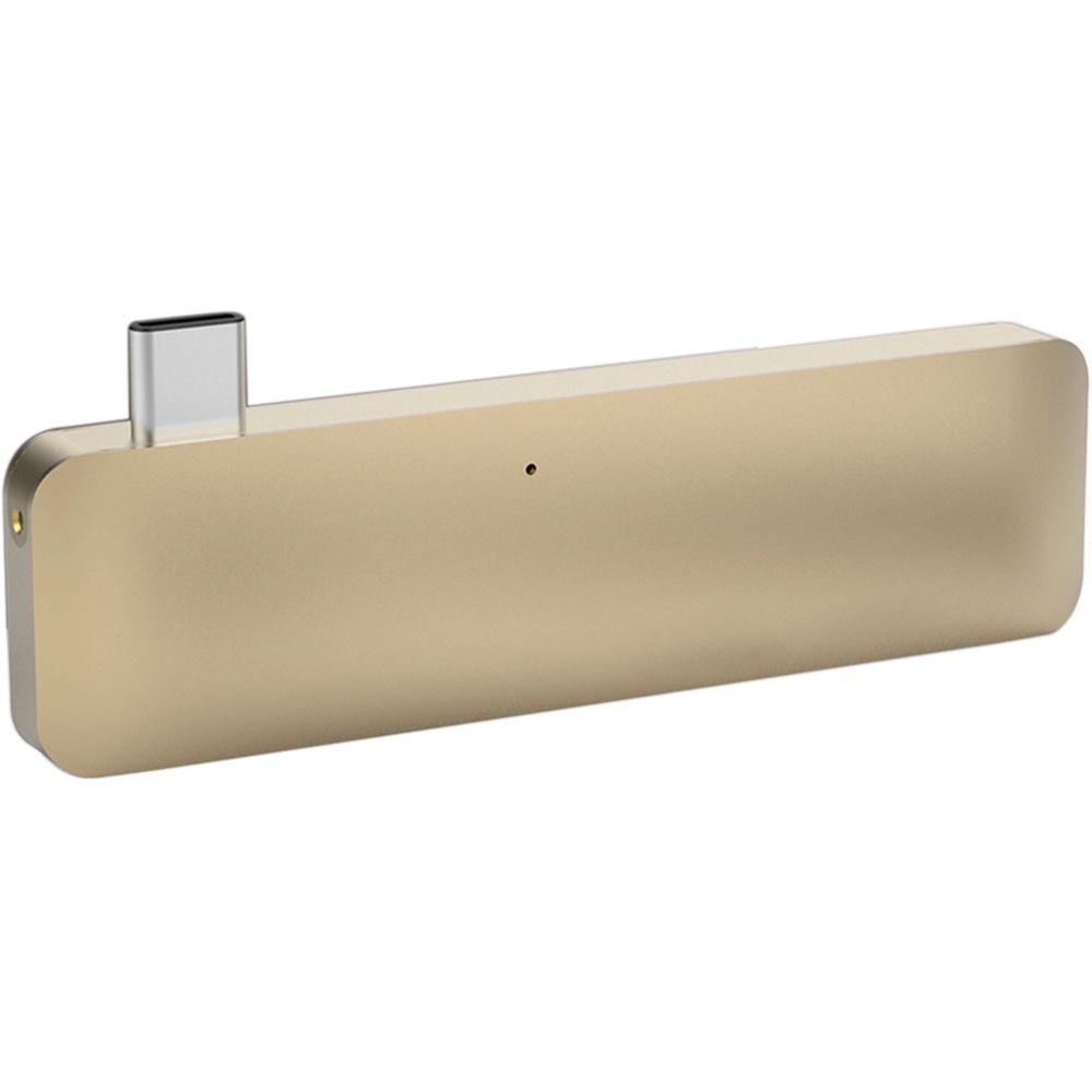 Sanho HyperDrive USB Type-C 5-in-1 Hub with Pass Through Charging