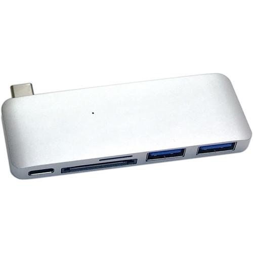 Sanho HyperDrive USB Type-C 5-in-1 Hub with Pass Through Charging