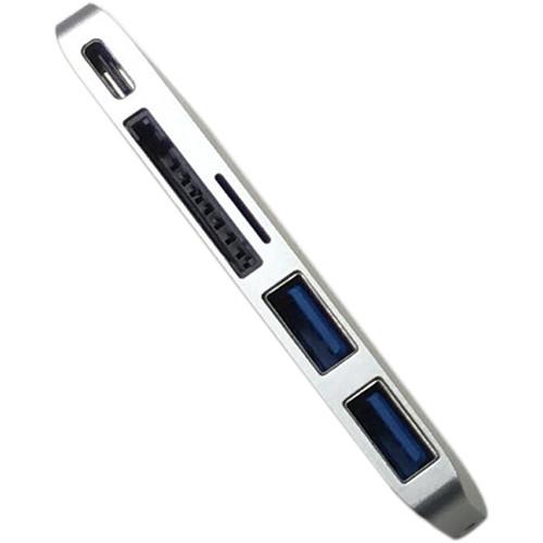 Sanho HyperDrive USB Type-C 5-in-1 Hub with Pass Through Charging