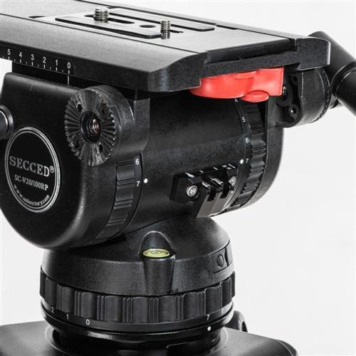 Secced Reach Plus 4 Kit with Two-Stage Carbon Fiber Tripod & Fluid Head