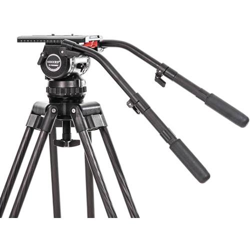 Secced Reach Plus 4 Kit with Two-Stage Carbon Fiber Tripod & Fluid Head, Secced, Reach, Plus, 4, Kit, with, Two-Stage, Carbon, Fiber, Tripod, &, Fluid, Head