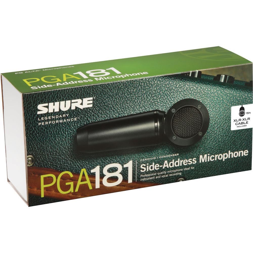 Shure PGA181 Side-Address Condenser Microphone
