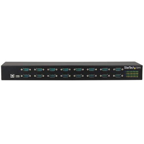 StarTech USB to 16-Port RS-232 Serial Adapter Hub