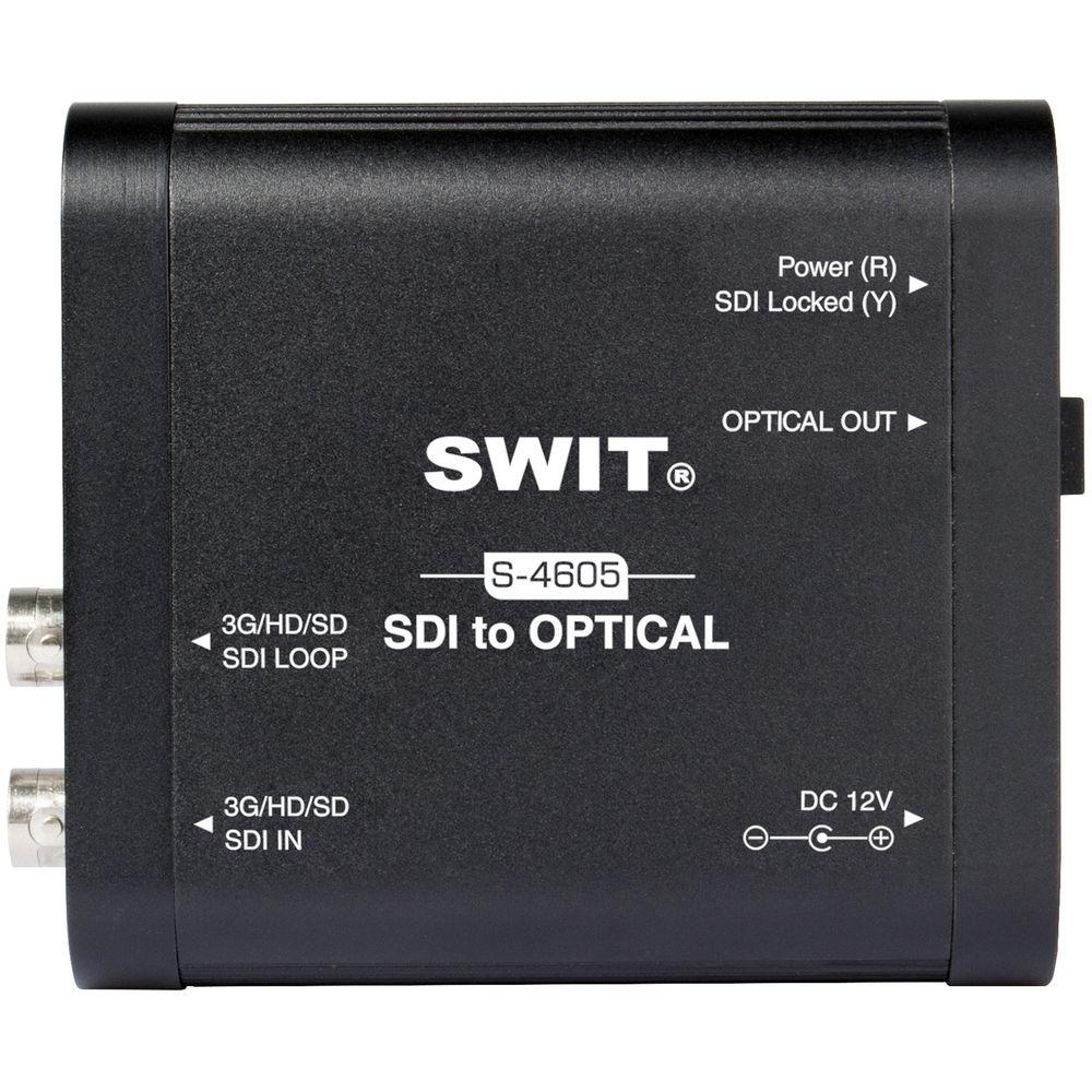 SWIT Portable SDI to Optical Fiber Converter
