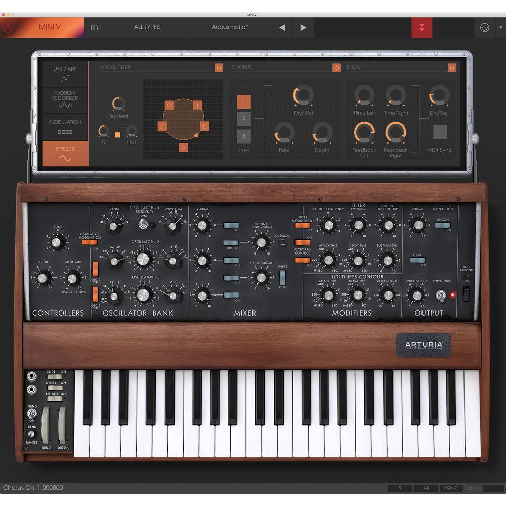 Arturia Mini V - Virtual Synthesizer