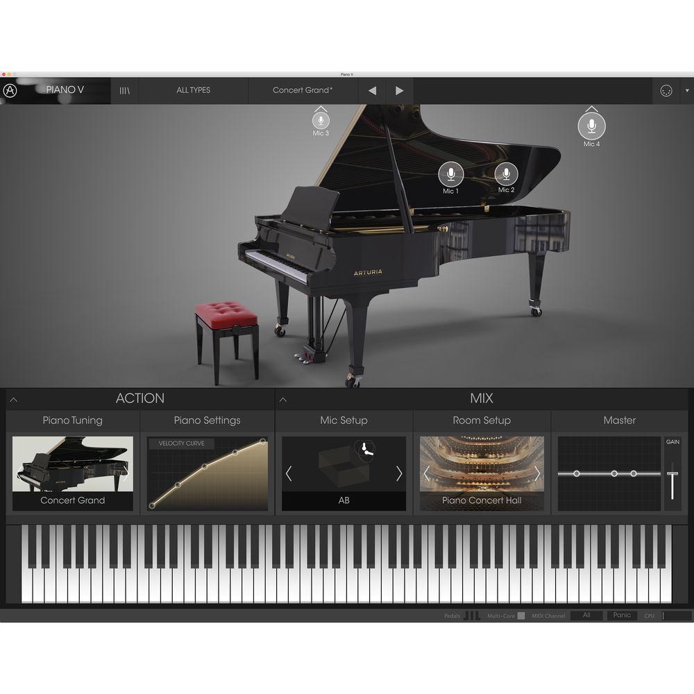 Arturia Piano V - Virtual Instrument