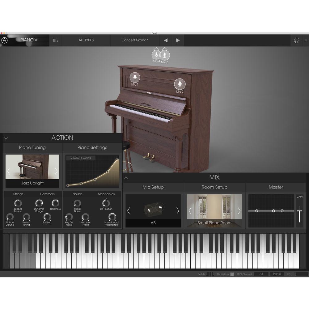 Arturia Piano V - Virtual Instrument