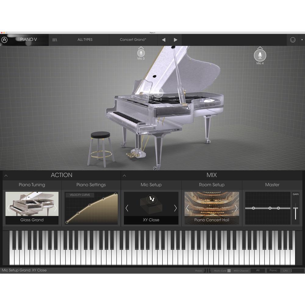 Arturia Piano V - Virtual Instrument