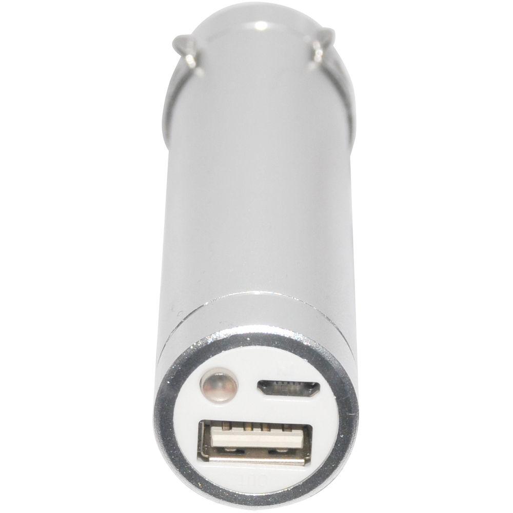 CTA Digital Pocket Clip Stick 2500mAh External Battery Pack Charger