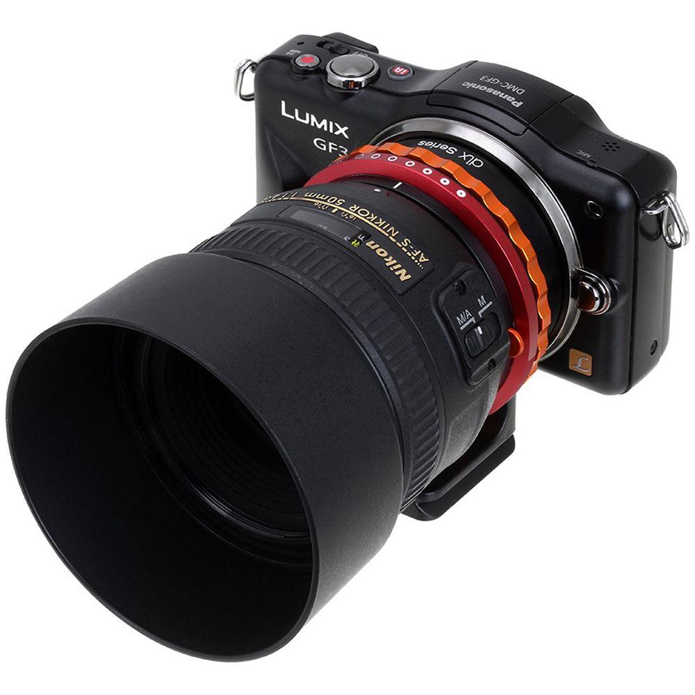 FotodioX Nikon F G-Type Lens to Micro Four Thirds Camera DLX Series Adapter