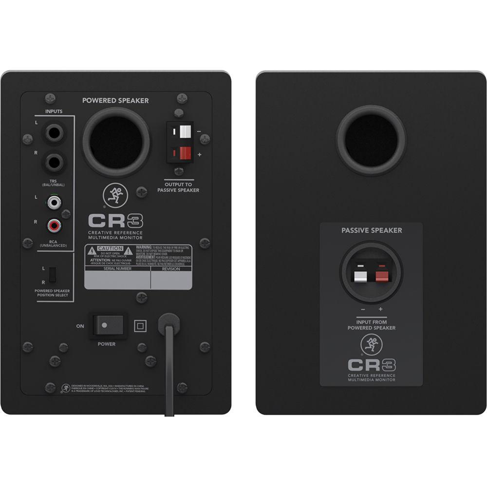 Mackie CR3 3" Woofer Creative Reference Multimedia Monitors