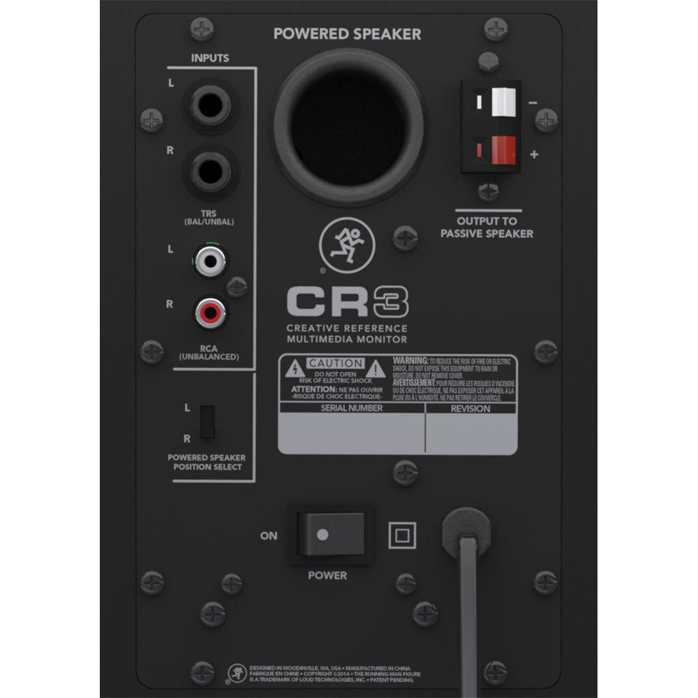 Mackie CR3 3" Woofer Creative Reference Multimedia Monitors