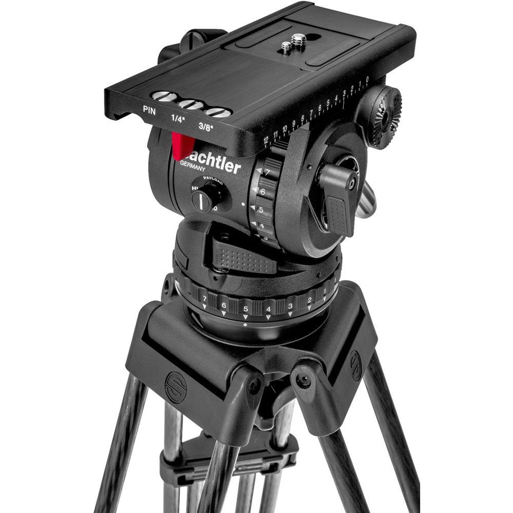 Sachtler Video 18 S2 Fluid Head & Speed Lock CF Dual-Stage Tripod System