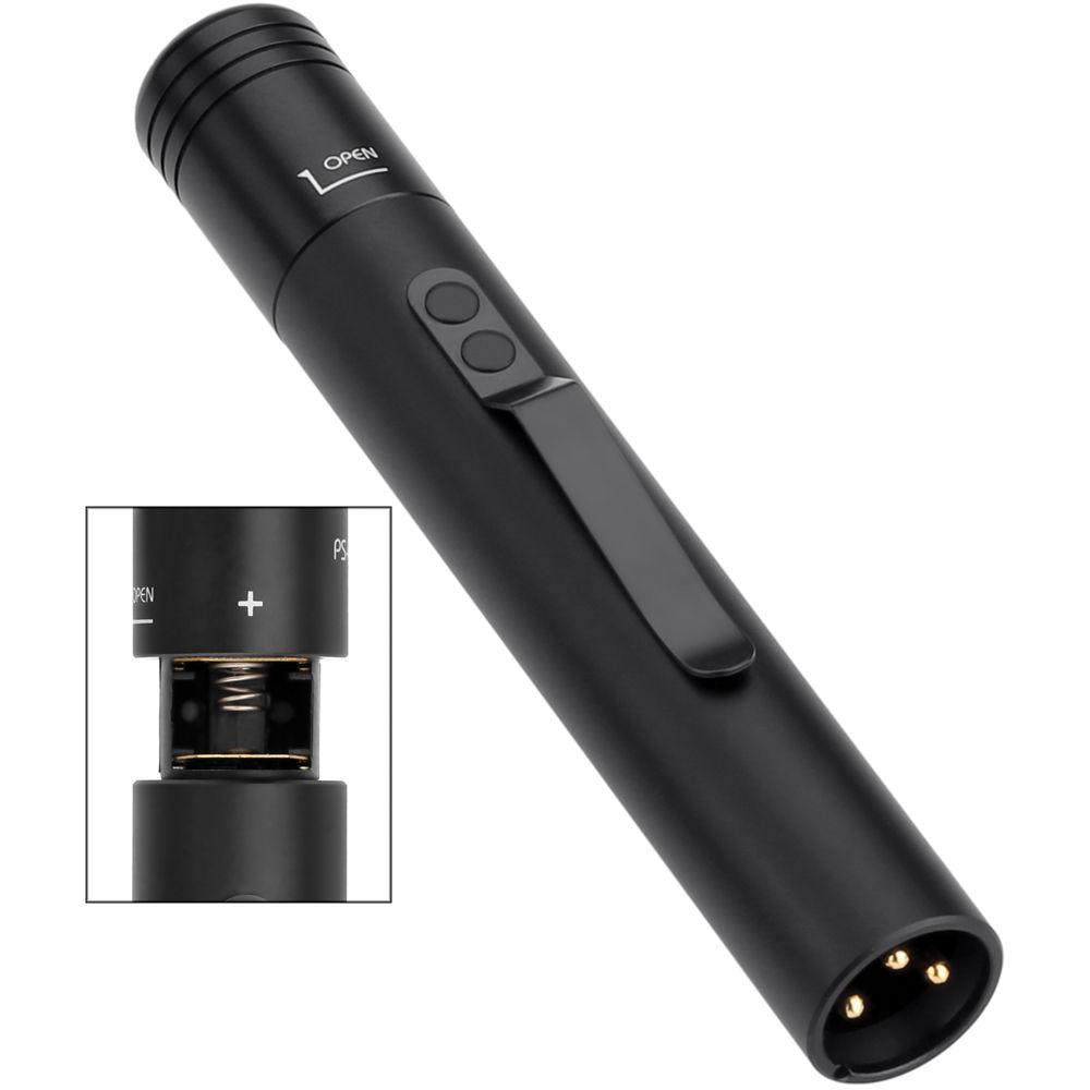 Senal CL6 Miniature 4mm Omni Lavalier Mic with 3.5mm Connector for Sony UWP Series Transmitters & 48V Power Supply