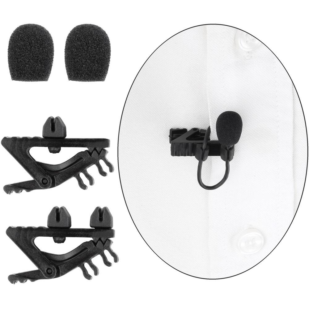 Senal CL6 Miniature 4mm Omni Lavalier Mic with 3.5mm Connector for Sony UWP Series Transmitters & 48V Power Supply