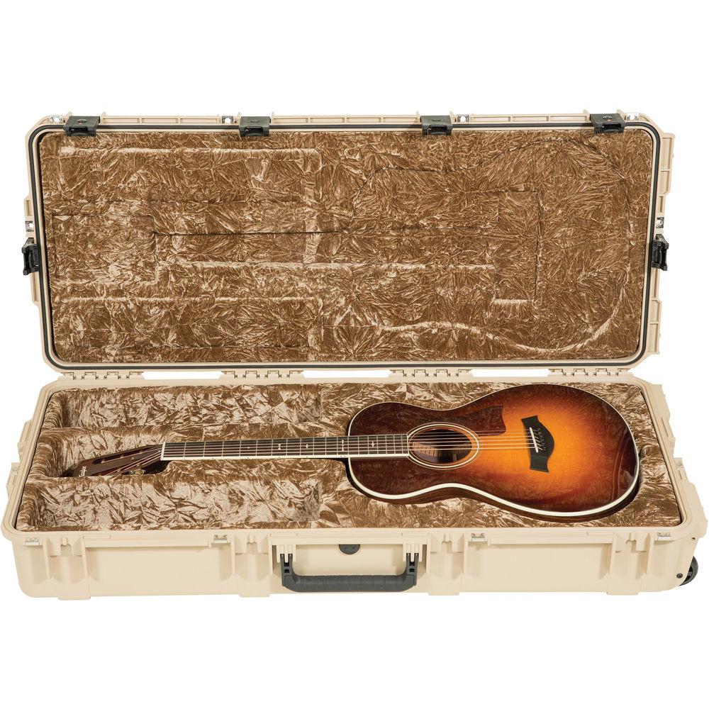 SKB iSeries Waterproof Classical Thinline Guitar Case with Wheels