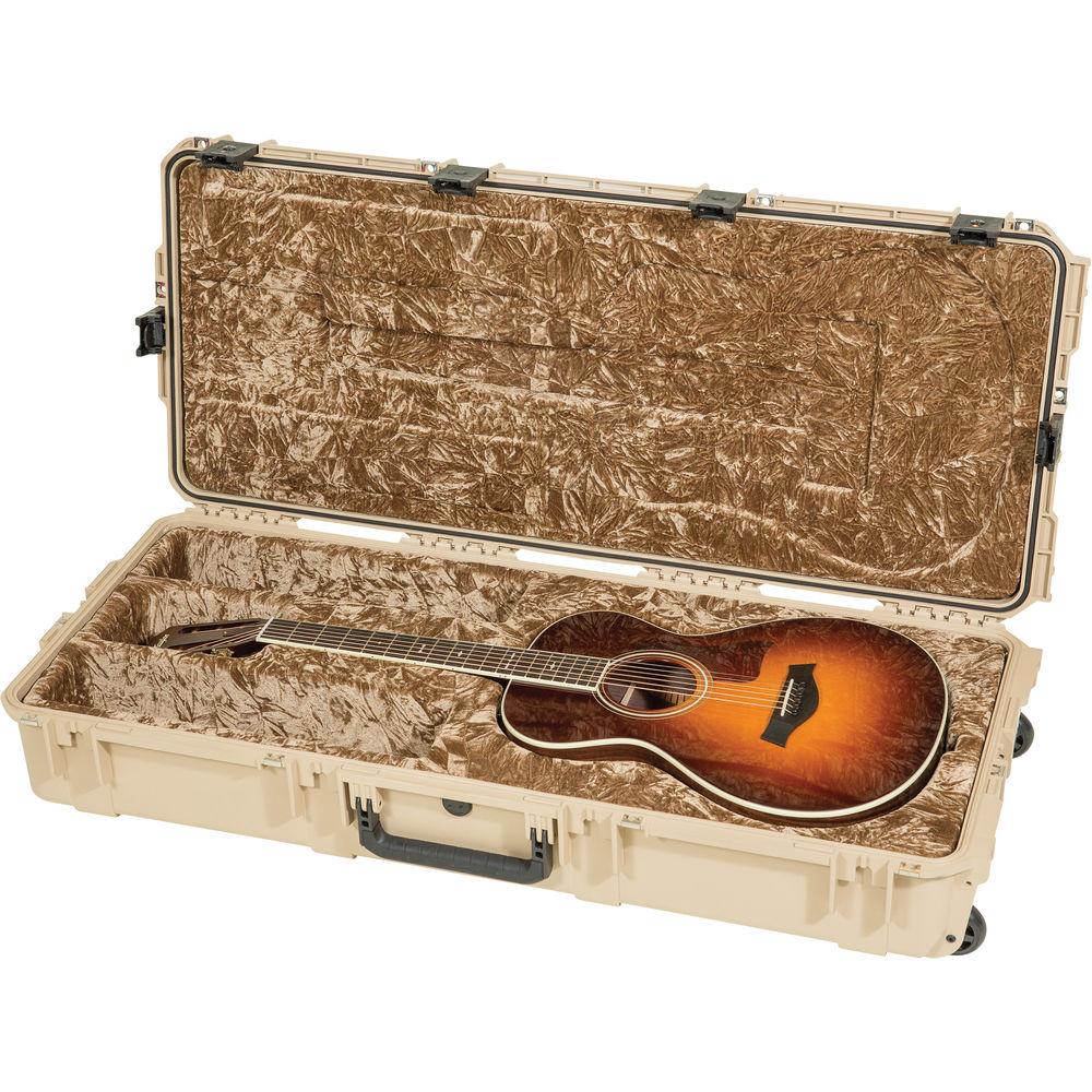 SKB iSeries Waterproof Classical Thinline Guitar Case with Wheels