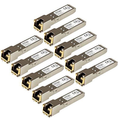 StarTech Gigabit RJ45 Copper SFP Transceiver Module - HP J8177C Compatible
