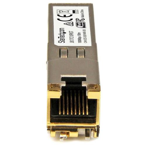 StarTech Gigabit RJ45 Copper SFP Transceiver Module - HP J8177C Compatible
