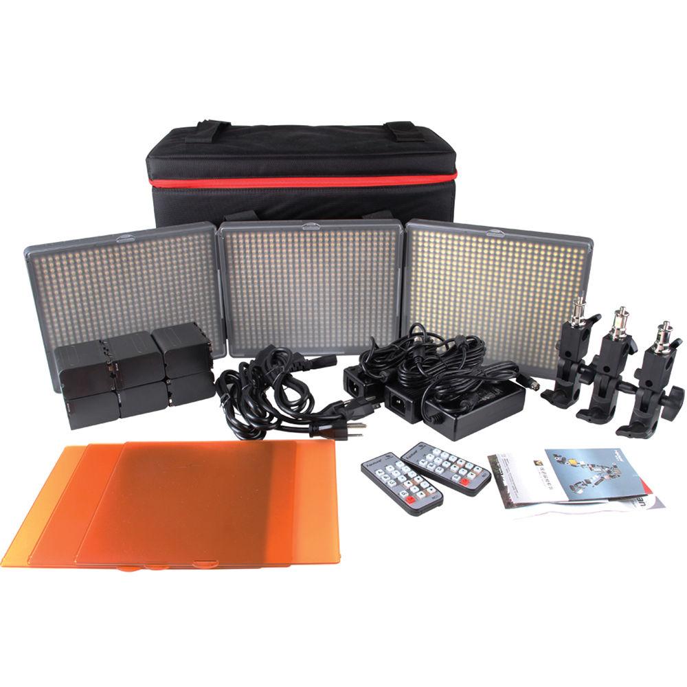 Aputure Amaran 3-Point 2-Flood 1-Spot Daylight HR672 3-Light Kit