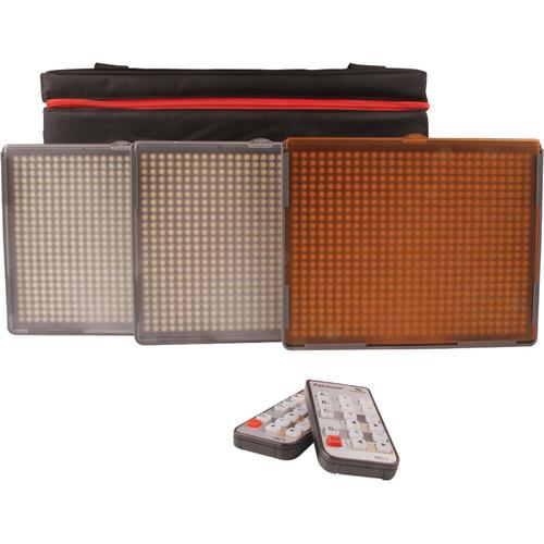 Aputure Amaran 3-Point 2-Spot 1-Flood Daylight HR672 3-Light Kit
