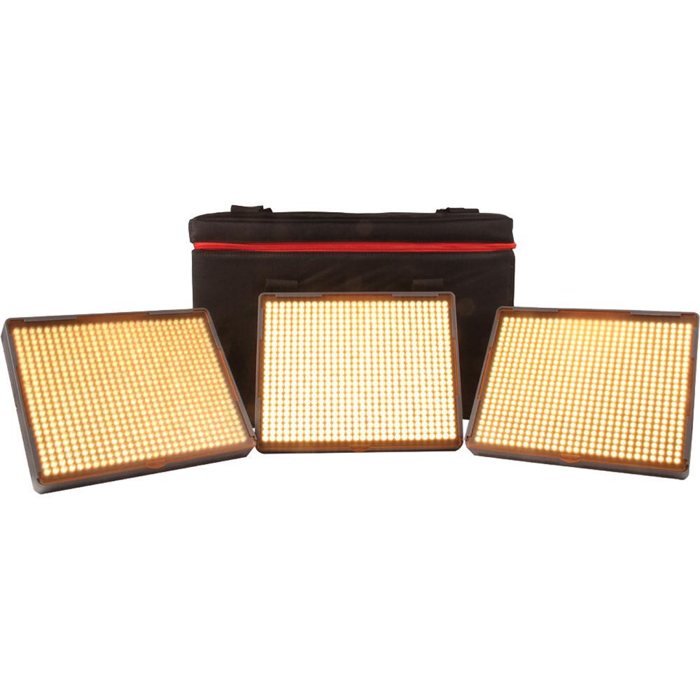 Aputure Amaran 3-Point 2-Spot 1-Flood Daylight HR672 3-Light Kit