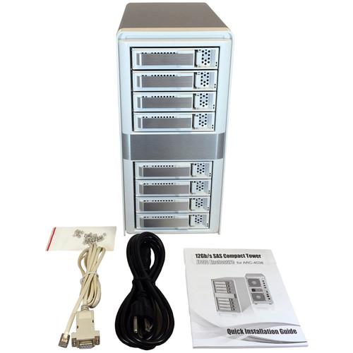 Areca ARC-4038 8-Bay 12Gb SAS Expander JBOD Tower Enclosure