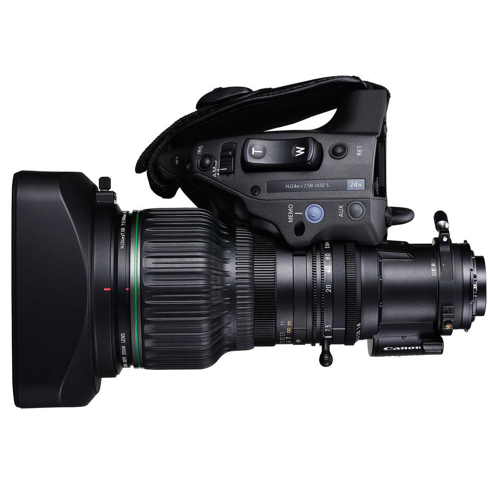 Canon HJ24EX7.5B IASE S 2 3" Hi-Def ENG EFP Zoom Lens with Full Servo Control